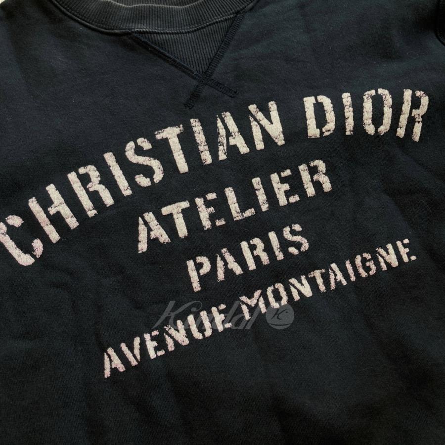 値下げ】Dior アトリエロゴ クルーネックスウェット 043J655A0531 