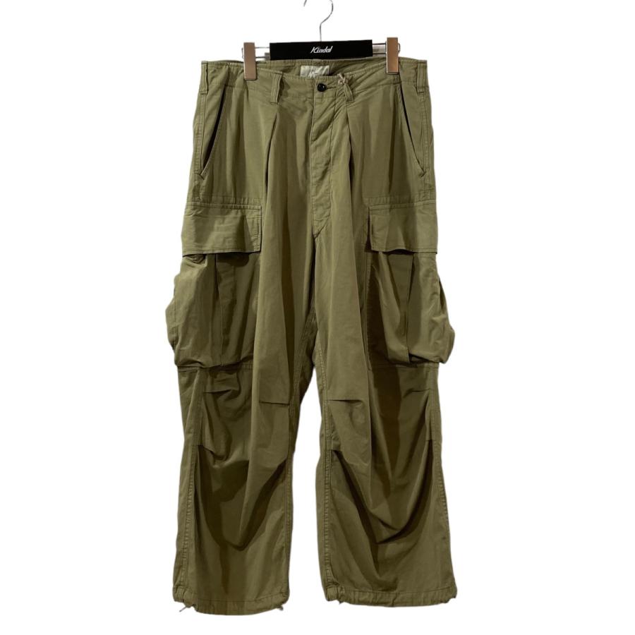 HERILL オリーブグリーン カーゴパンツ