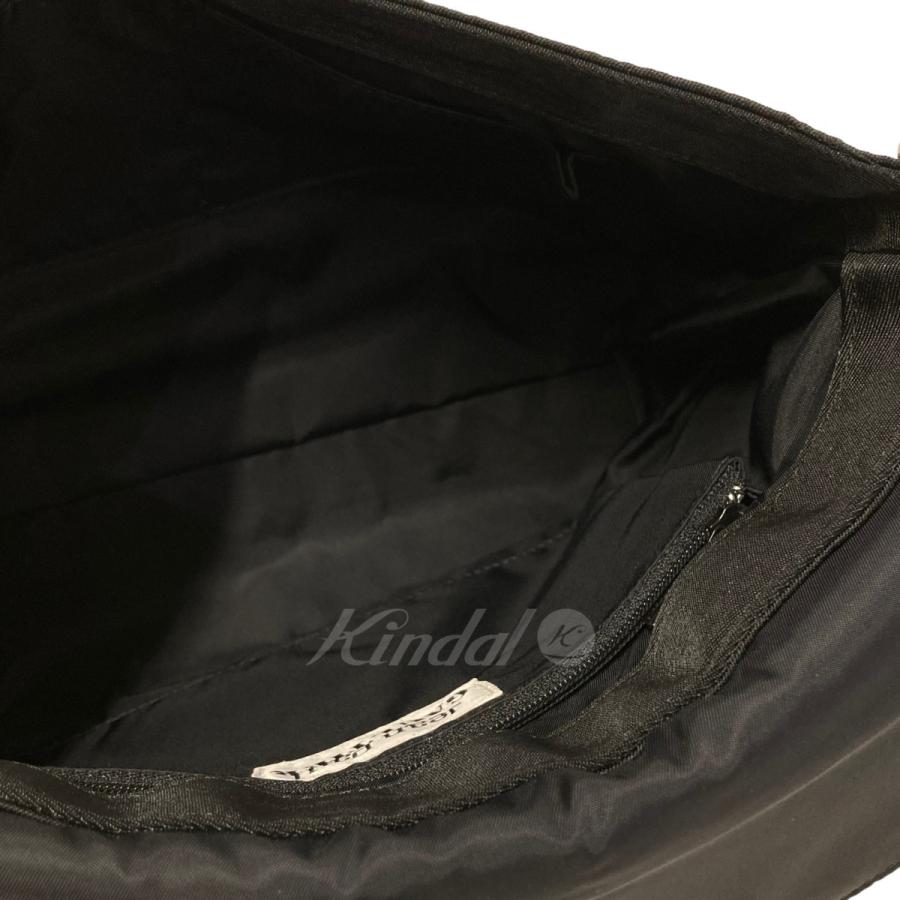 ジャンポールゴルチェ Jean Paul GAULTIER archive logo leather shoulder bag ブラック｜kindal｜05