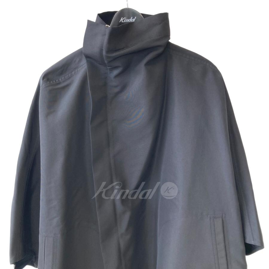 リックオウエンス Rick Owens 21SS Zip Up Jacket Poncho ブラック サイズ：38