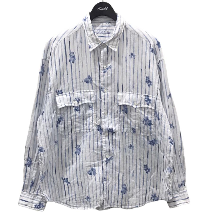 PORTER CLASSIC, ROLL UP 水彩 STRIPE SHIRT | Purve｜ワイシャツ 