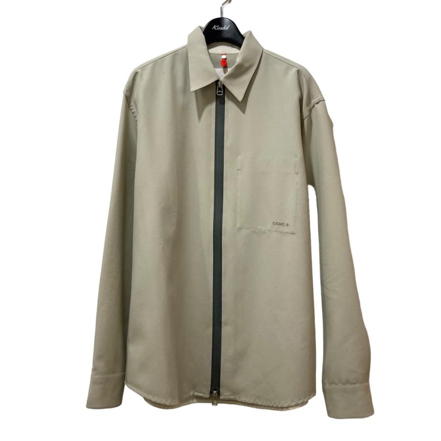 値下げ】OAMC IAN SHIRT ジップアップシャツジャケット OAMU602366 