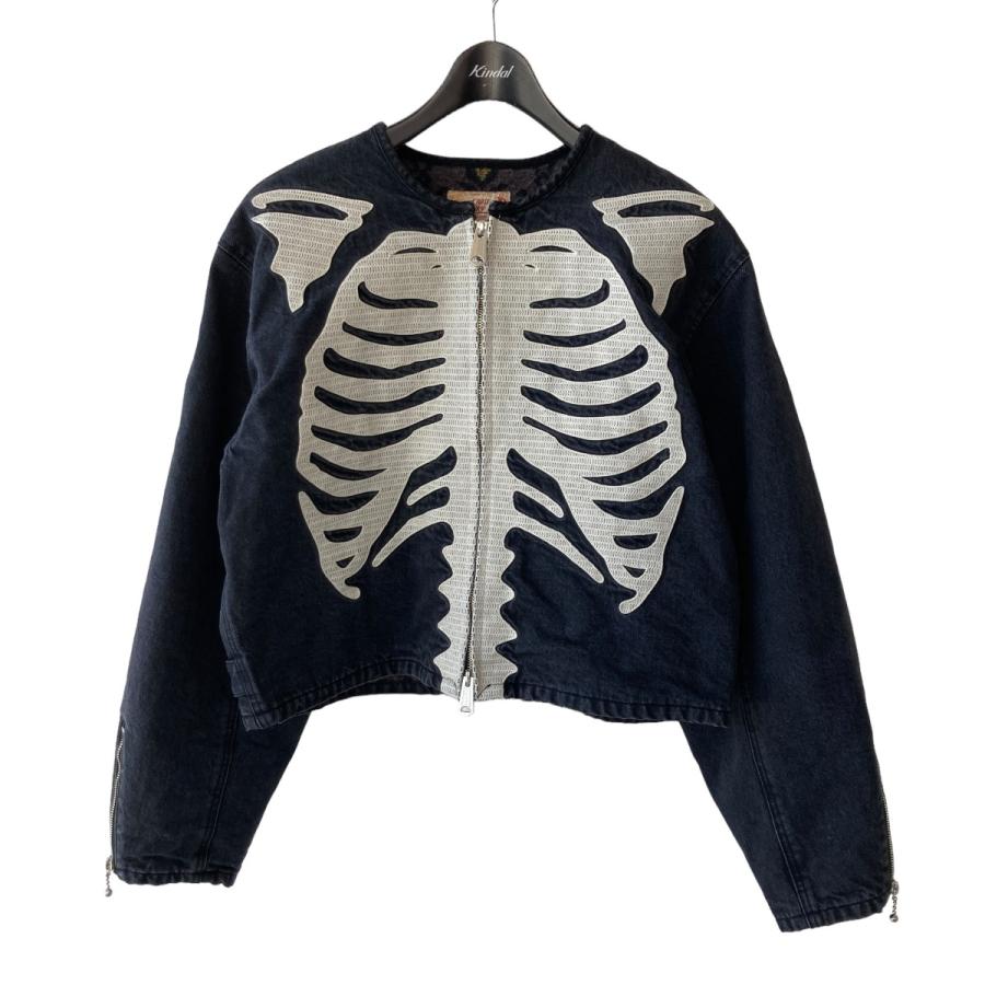 KAPITAL 【値下げ】KAPITAL Bone Denim Motocross Jacket KAPITAL 【値下げ】KAPITAL Bone Denim Motocross Jacket