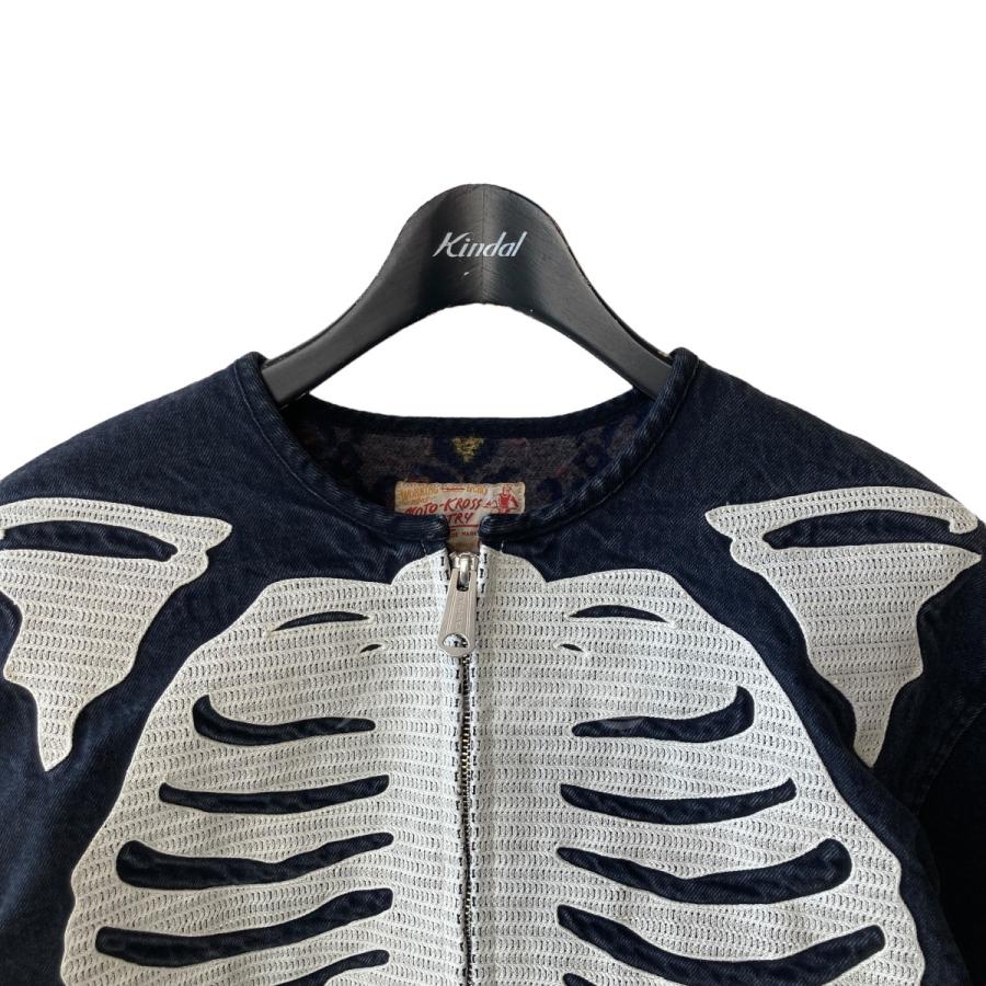 KAPITAL 【値下げ】KAPITAL Bone Denim Motocross Jacket KAPITAL 【値下げ】KAPITAL Bone Denim Motocross Jacket