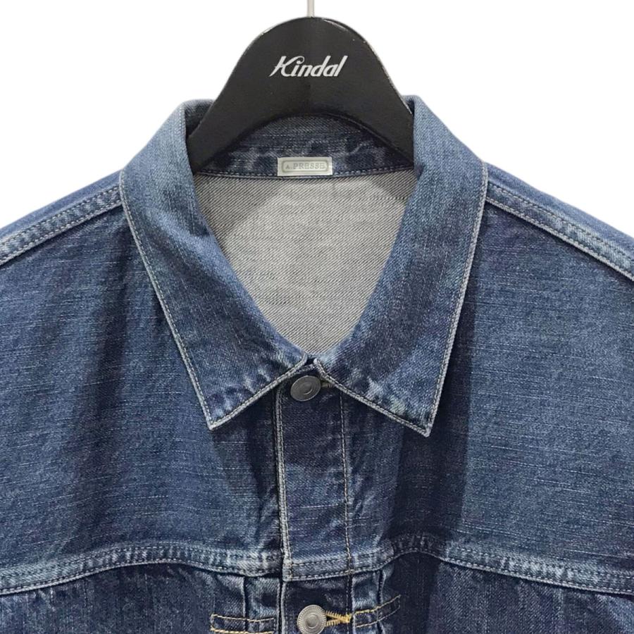 アプレッセ A.PRESSE 24SS 加工デニムジャケット 1st Type アプレッセ A.PRESSE 24SS 加工デニムジャケット 1st Type
