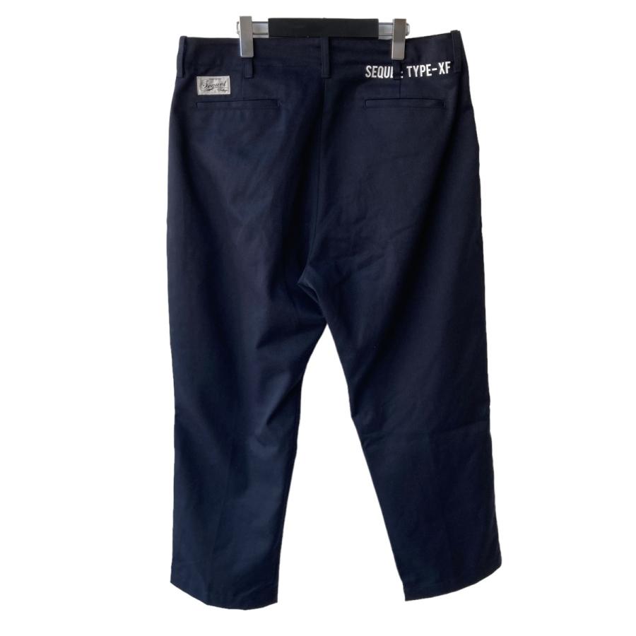 シークエル SEQUEL TYPE-XF CHINO PANTS SQ-23AW-PT-05 ネイビー 