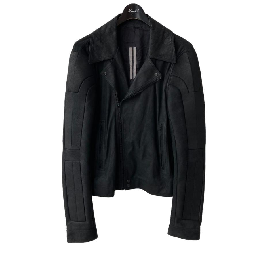 激レアモデル】RICK OWNS 斜めジップ×ハイネックラムレザー