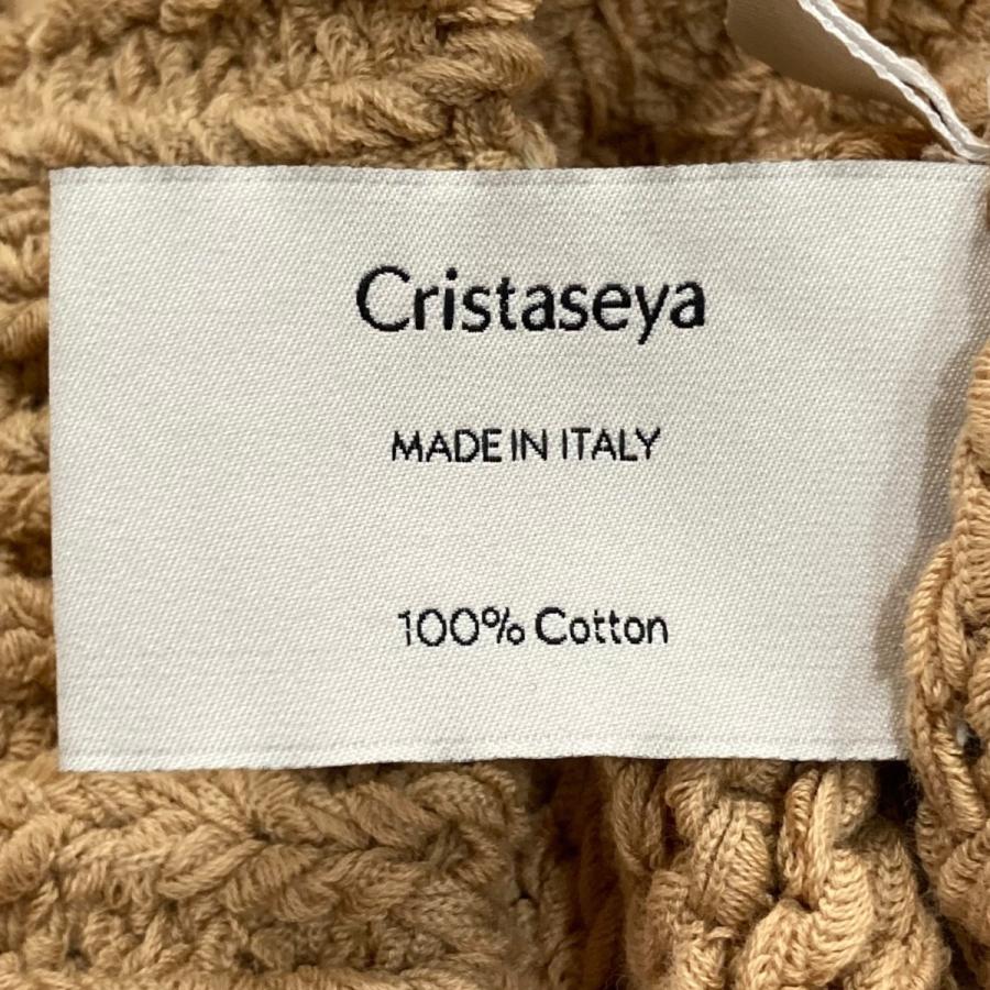 CristaSeya 【値下げ】Cristaseya クルーネックニットトップス 