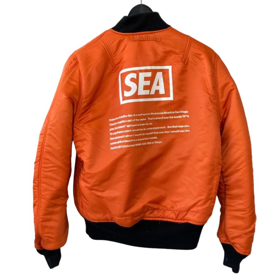 ウィンダンシー WIND AND SEA REVERSIBLE MA-1 リバーシブル MA-1 