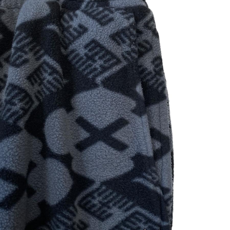 値下げ】BUDPOOL×GAKKIN BOA FLEECE PANTS 総柄 フリースパンツ グレー 