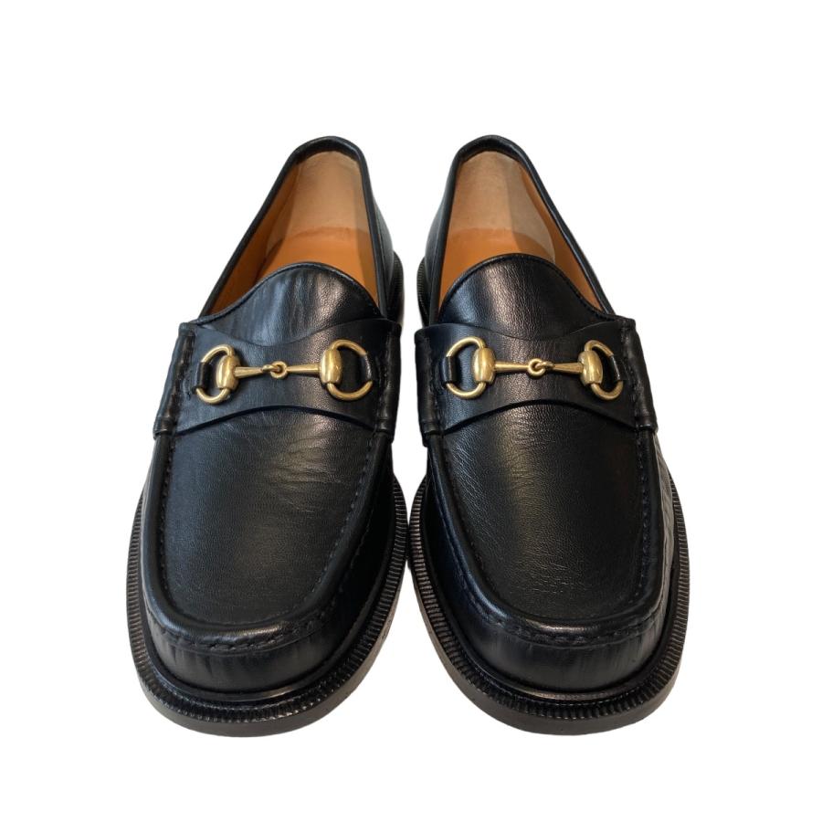 GUCCI グッチ ホースビットレザーローファー 723562 ブラック GUCCI グッチ ホースビットレザーローファー 723562 ブラック