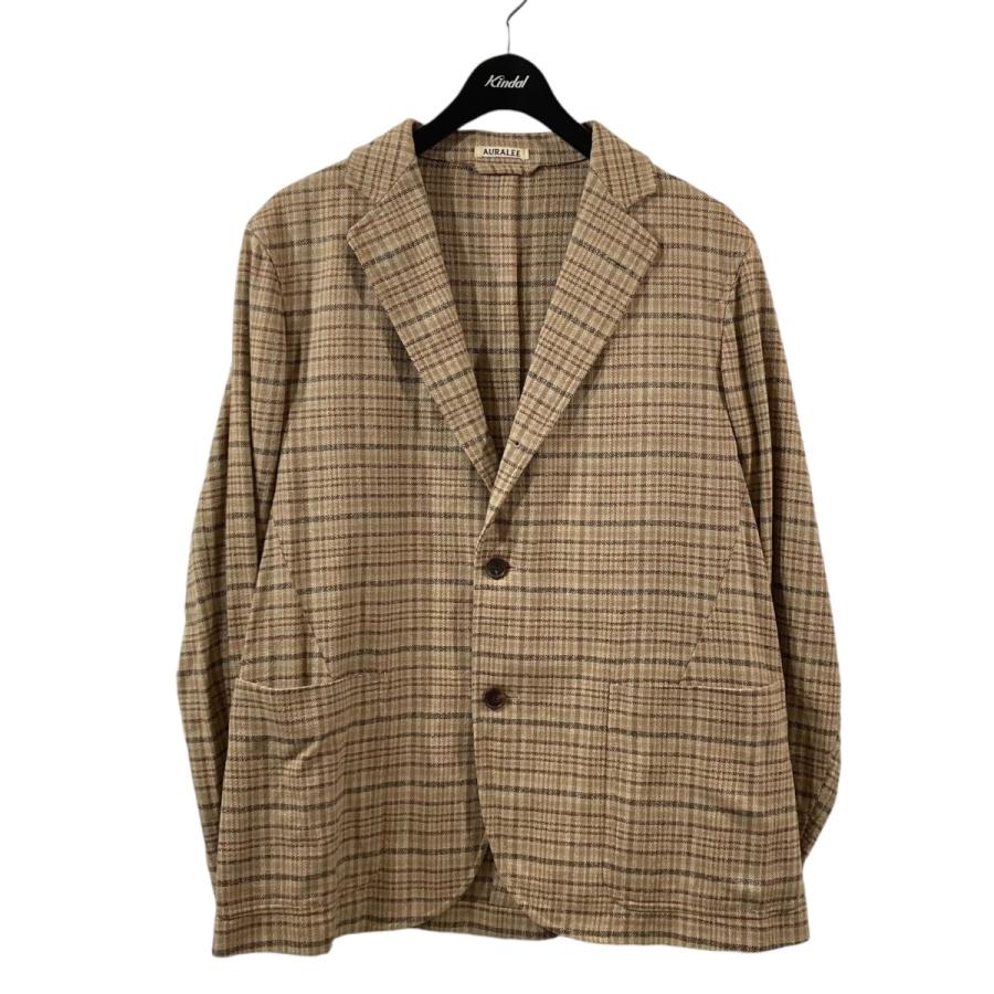 日*0様 AURALEE LINEN SILK SUMMER TWEED JAC AURALEE LINEN SILK SUMMER TWEED SLACKS