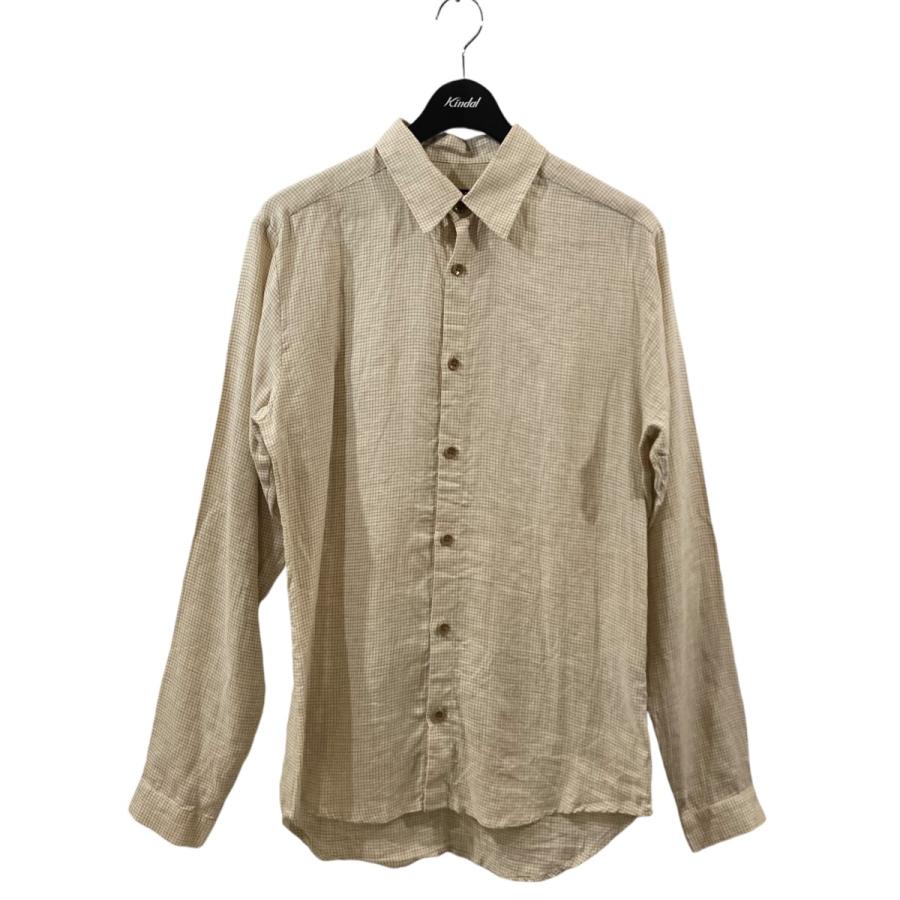 フランクリーダー FRANK LEDER リネンシャツ 0136039 ベージュ 