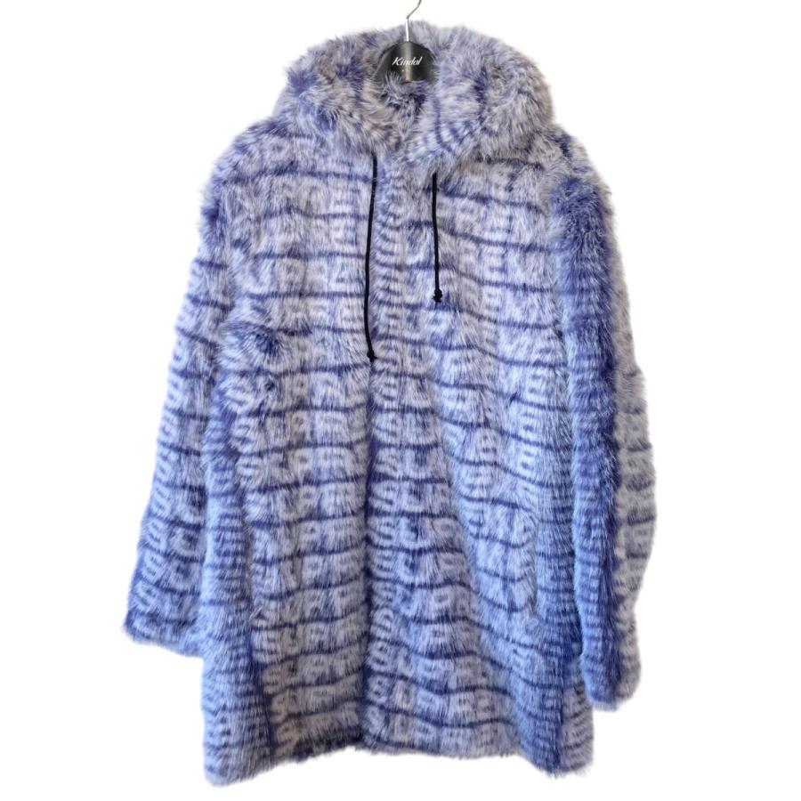 22ss】Supreme Faux Fur Hooded Coat / L