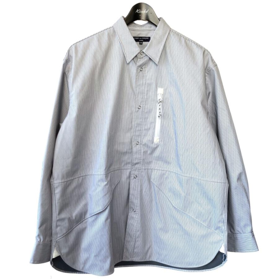 COMME des GARCONS HOMME コムデギャルソンオム ストライプ 長袖シャツ 