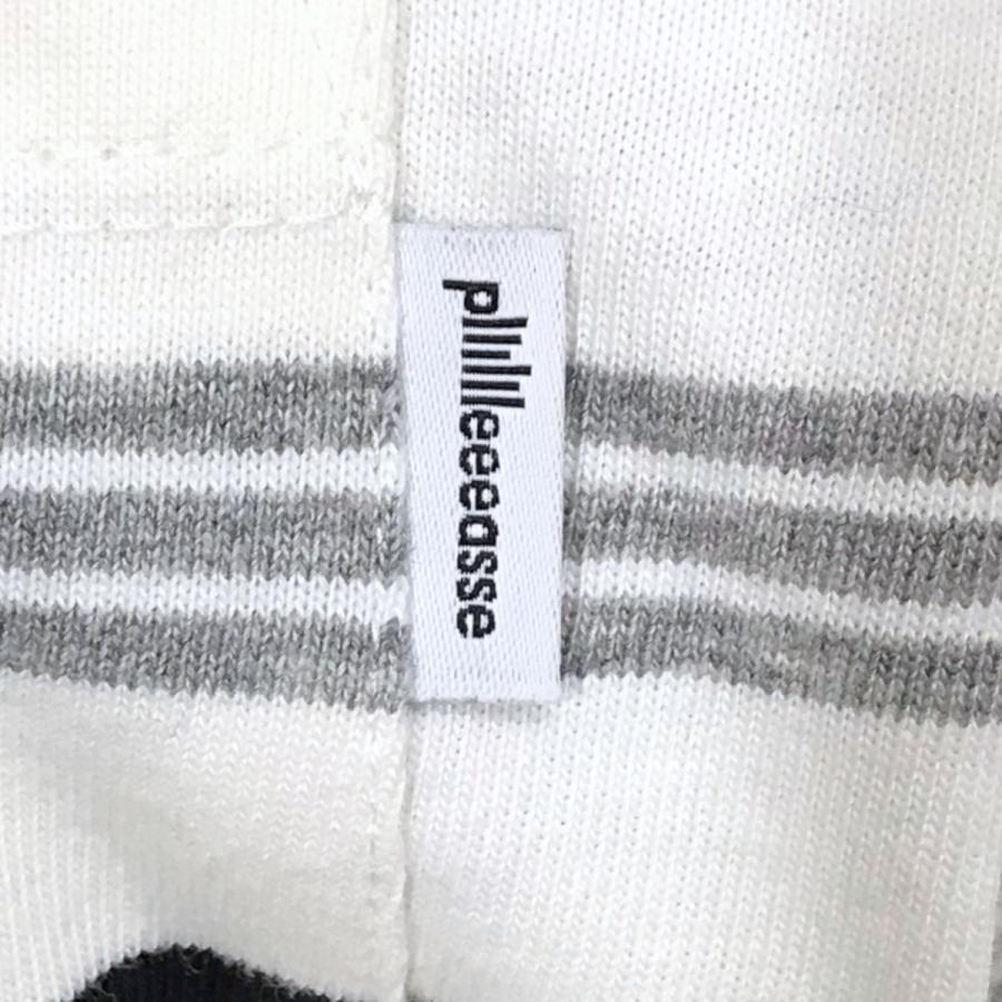 PLEASE プリーズ plllllleeeasse ボーダー柄カットソー multi stripe 