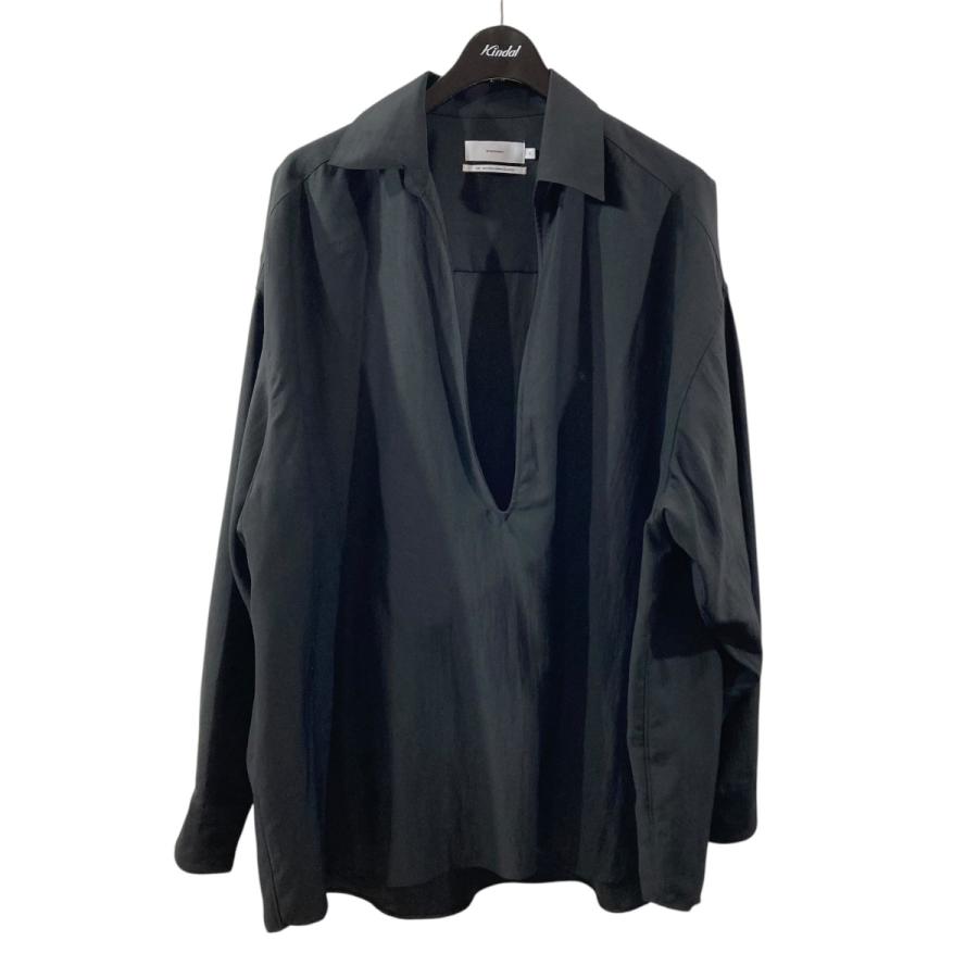 グラフペーパー Graphpaper Wool Cupro Skipper Shirt スキッパー  