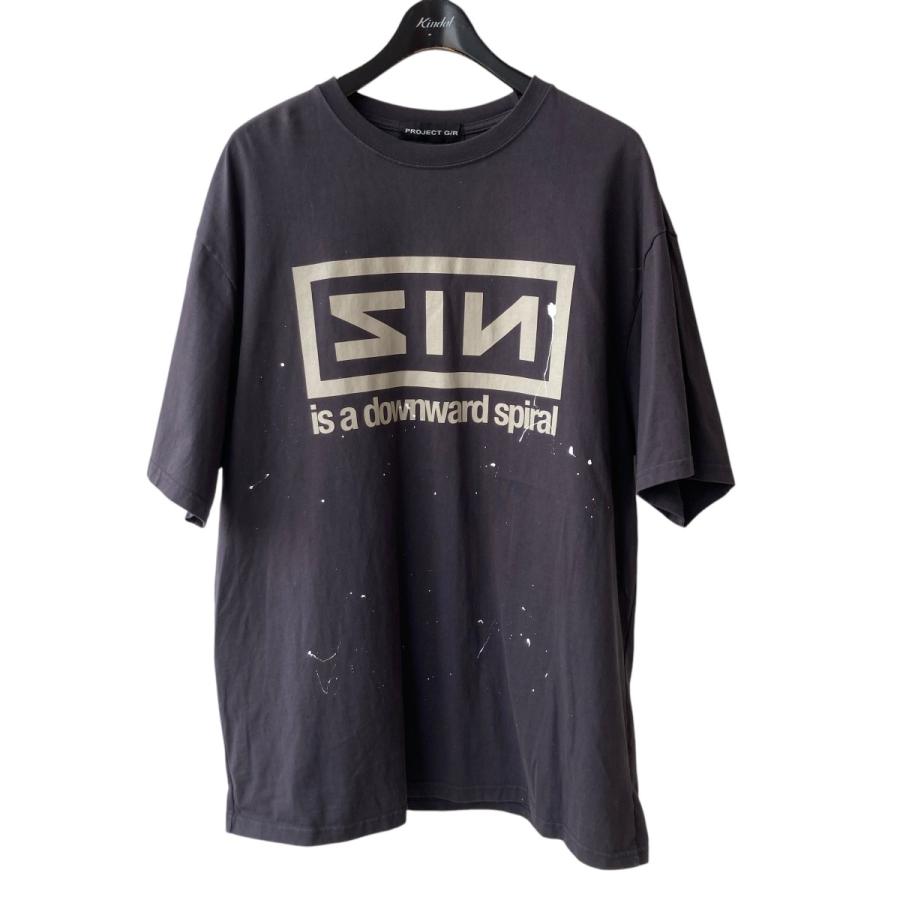 プロジェクト ジーアール project g／r SIN WASHED T-SHIRT 大阪限定