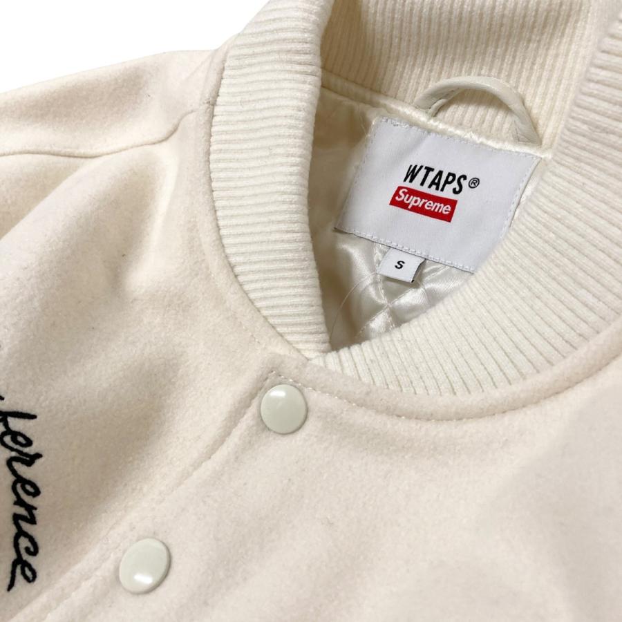 SUPREME アイボリースタジャン Supreme（シュプリーム） シュプリーム×ダブルタップス Supreme×WTAPS
