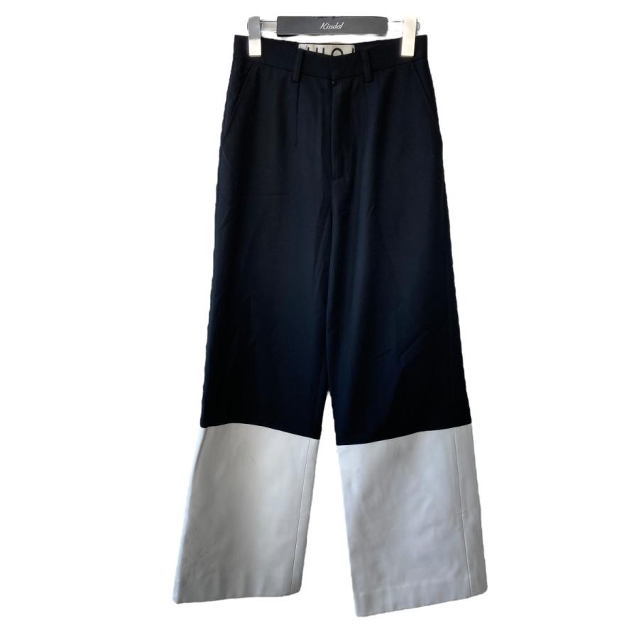 値下げ】JOHN Wellington Wool Trouser 切替 トラウザーパンツ