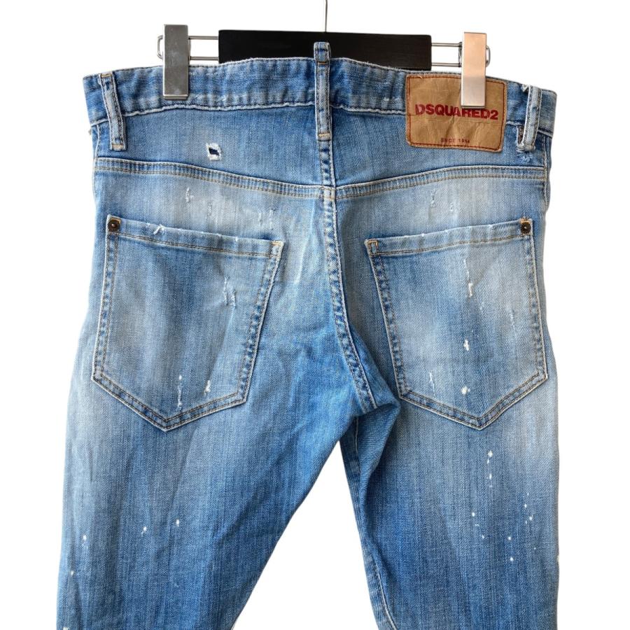 メンズ DSQUARED2 Sexy Twist スキニーデニム。