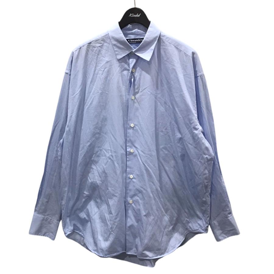 カウラム CAHLUMN 長袖シャツ Magazine Pocket Wide Spread Collar 