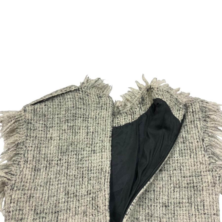 sacai サカイ ノースリーブツイートドレス 23-07001 ホワイト サイズ  