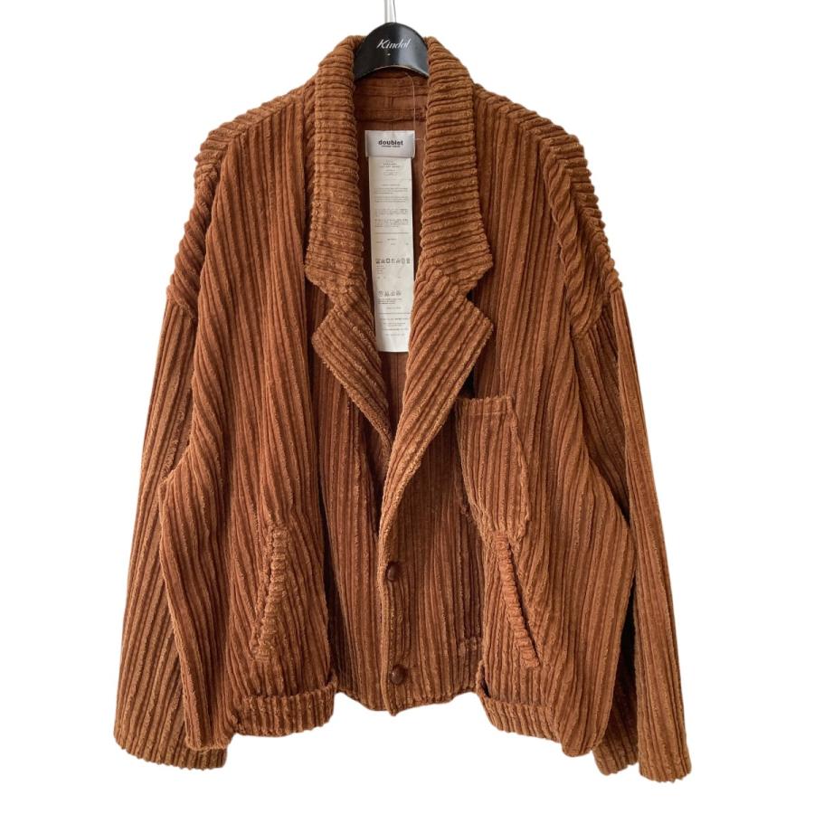 doublet ダブレット CORDUROY CUT-OFF JACKET コーデュロイジャケット 