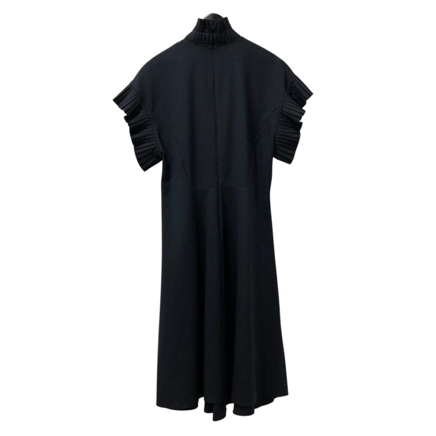 SPORTMAX ノースリーブ フレアドレス ネイビー SPORTMAX（スポーツマックス） 【値下げ】SPORT MAX フリルフレ