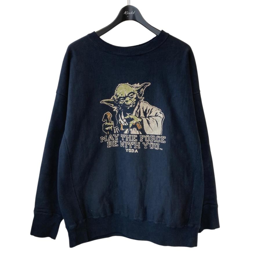 【新品】 bowwow バウワウ L yoda スウェット スターウォーズ Bowwow バウワウ BOWWOW STARWARS YODA スウェットトレーナー ブラック