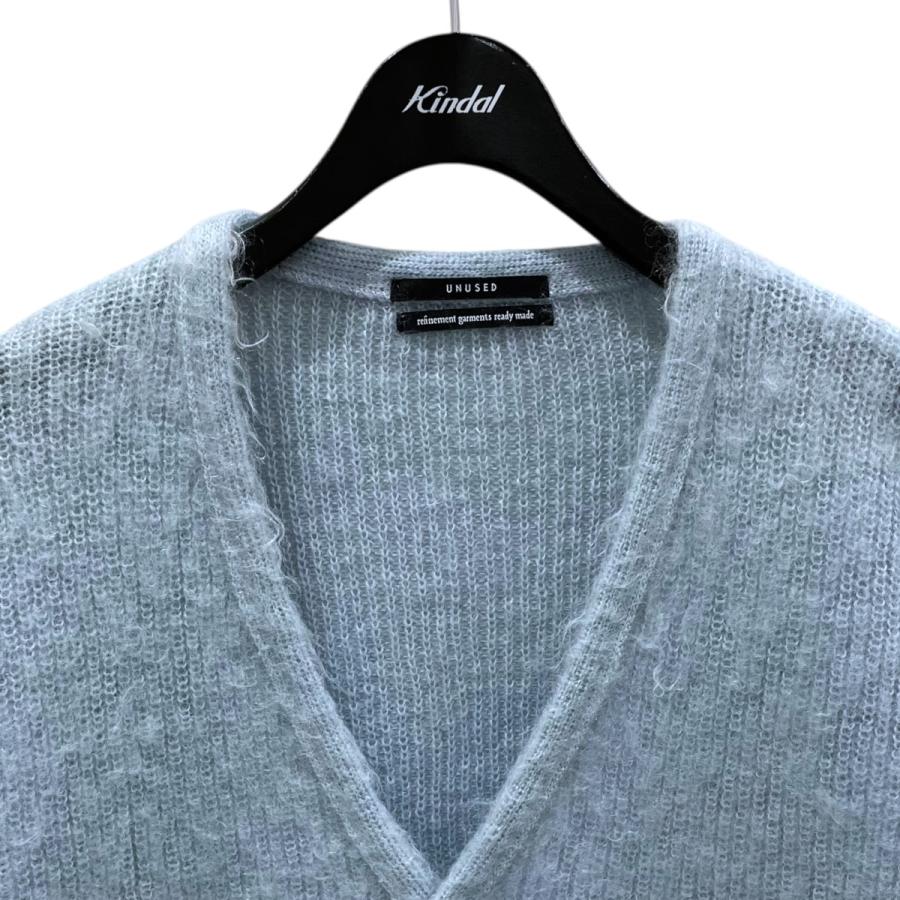 UNUSED◇カーディガン(厚手)/モヘア/us2271 UNUSED アンユーズド 22AW