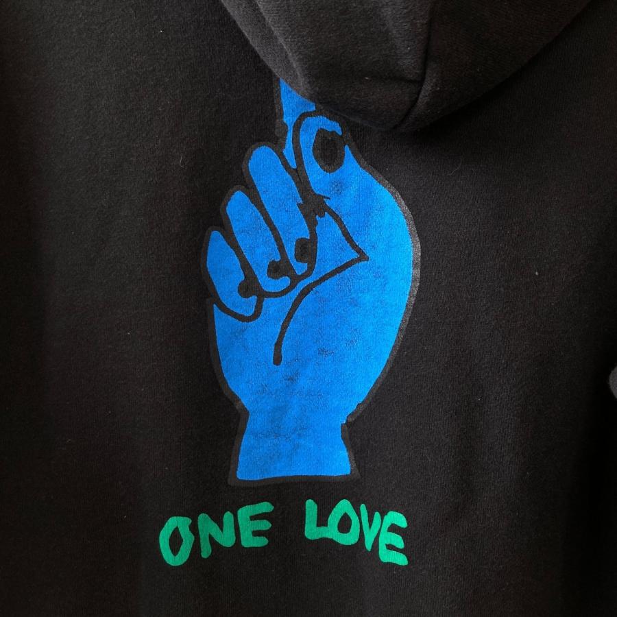 sacai（サカイ） 【値下げ】sacai Gonz ONE LOVE Hoodie プルオーバー
