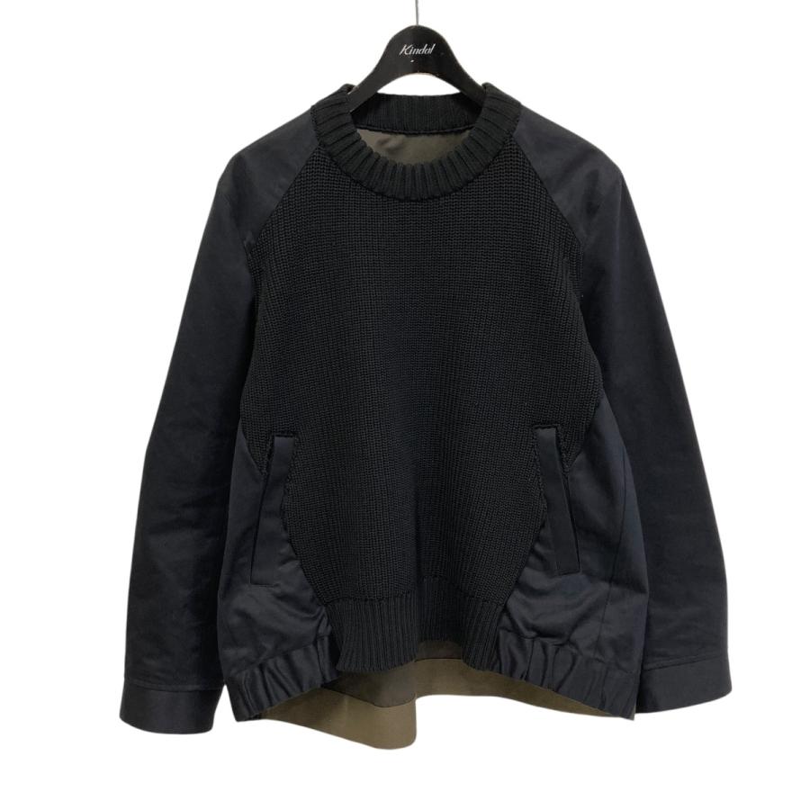 sacai（サカイ） sacai 25SS Cotton Chino Mix Pullover ニット 25