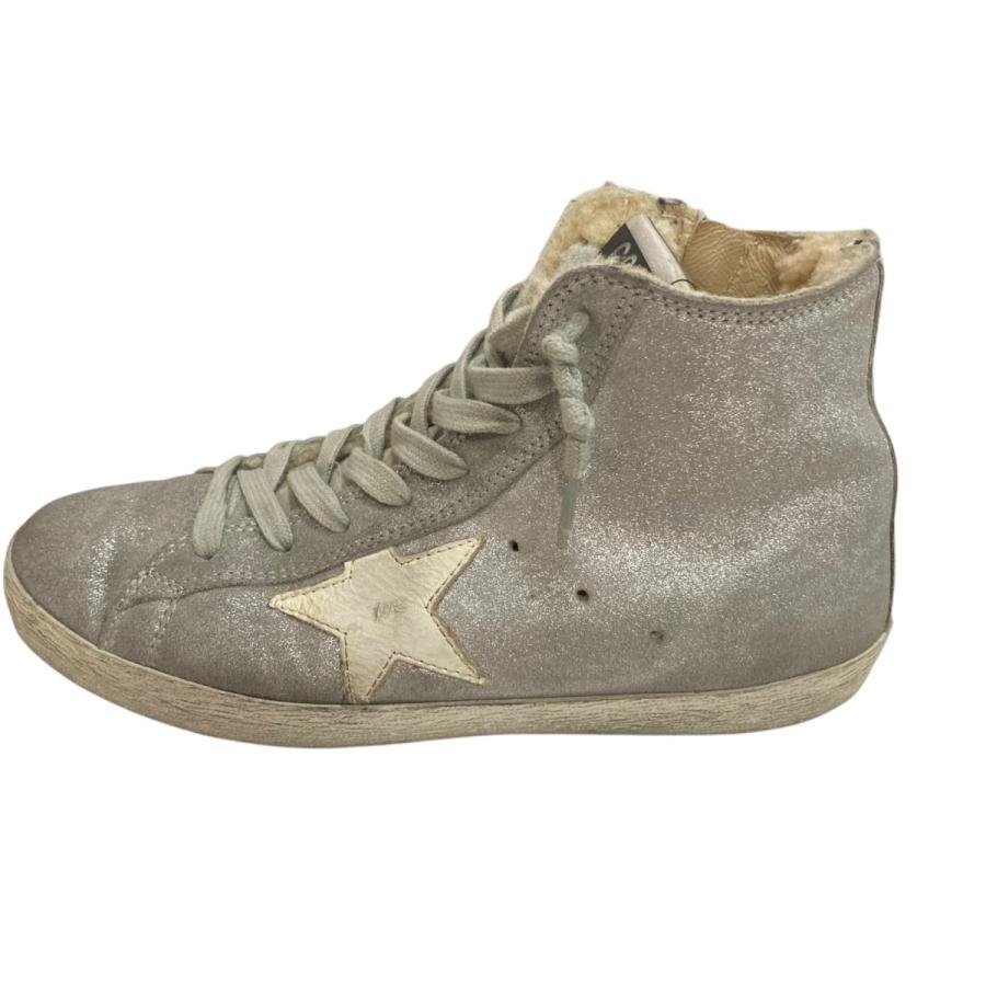 GOLDEN GOOSE ゴールデングース サイドジップ裏ボアハイカット