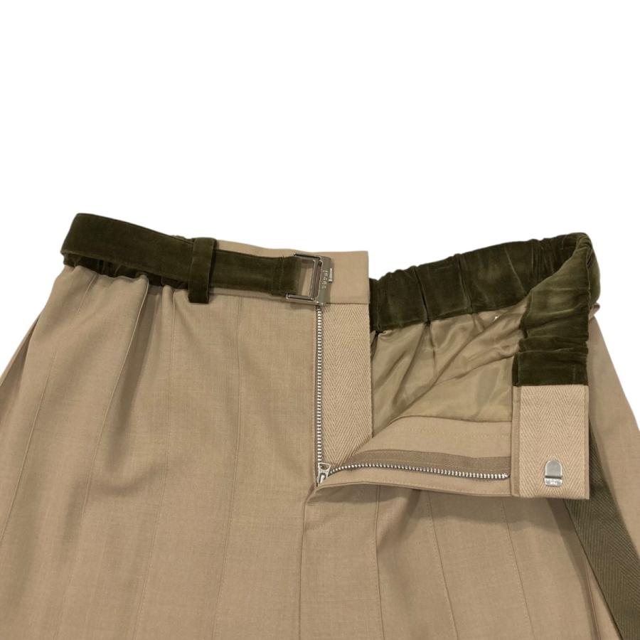 sacai（サカイ） 【値下げ】sacai suiting shorts プリーツハーフ