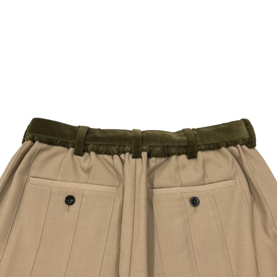 sacai（サカイ） 【値下げ】sacai suiting shorts プリーツハーフ