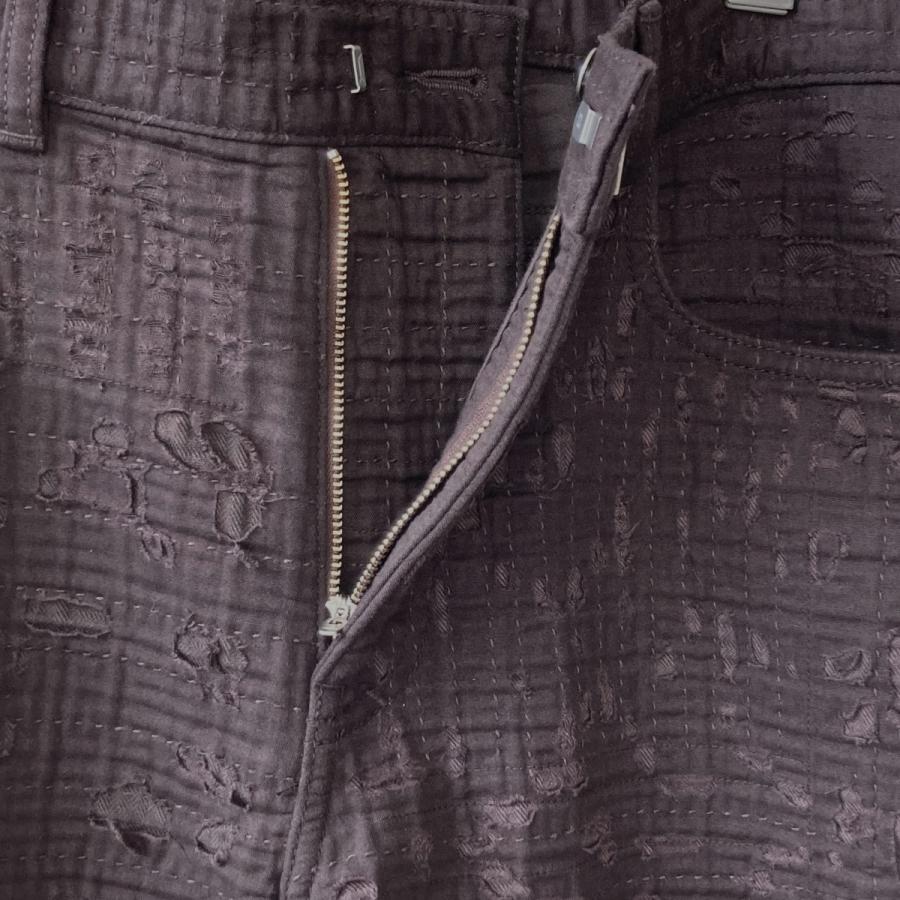 GIVENCHY（ジバンシィ） 【値下げ】GIVENCHY 22AW 加工パンツ Boro 