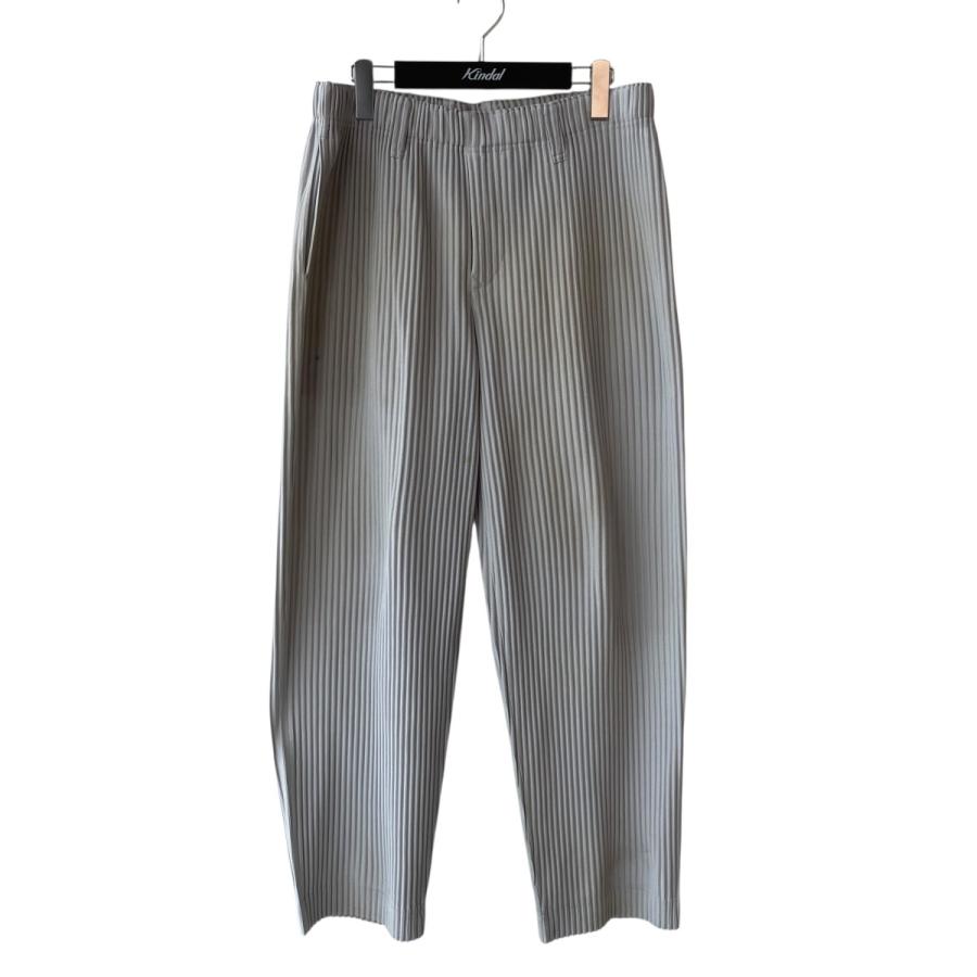 HOMME PLISSÉ オムプリッセ BASICS ライトグレー サイズ3