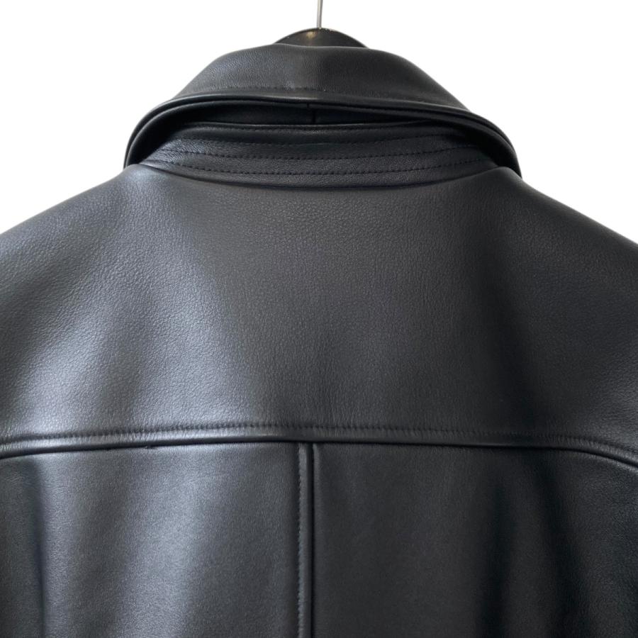 SOPHNET.（ソフネット） LEATHER ZIP JACKET レザージャケット SOPH