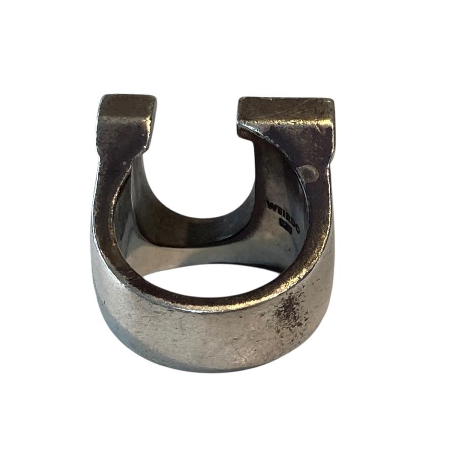 WEIRDO ウィアード FUCK U RING リング シルバー サイズ：21.5号