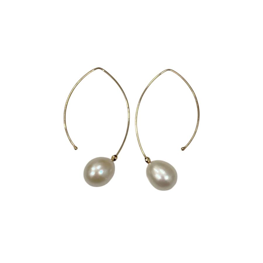 MIZUKI（ミズキ） 【値下げ】MIZUKI ミディアム 14K パール ピアス 