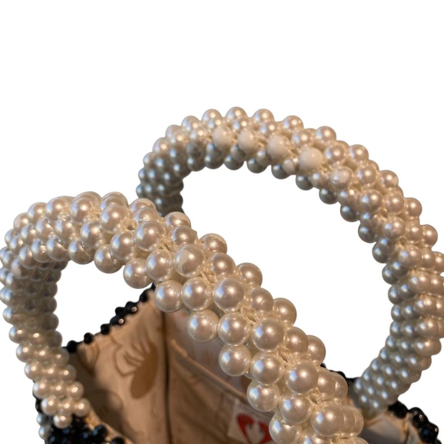 シュリンプス SHRIMPS Antonia Classic Pearl Handbag ハンドバッグ