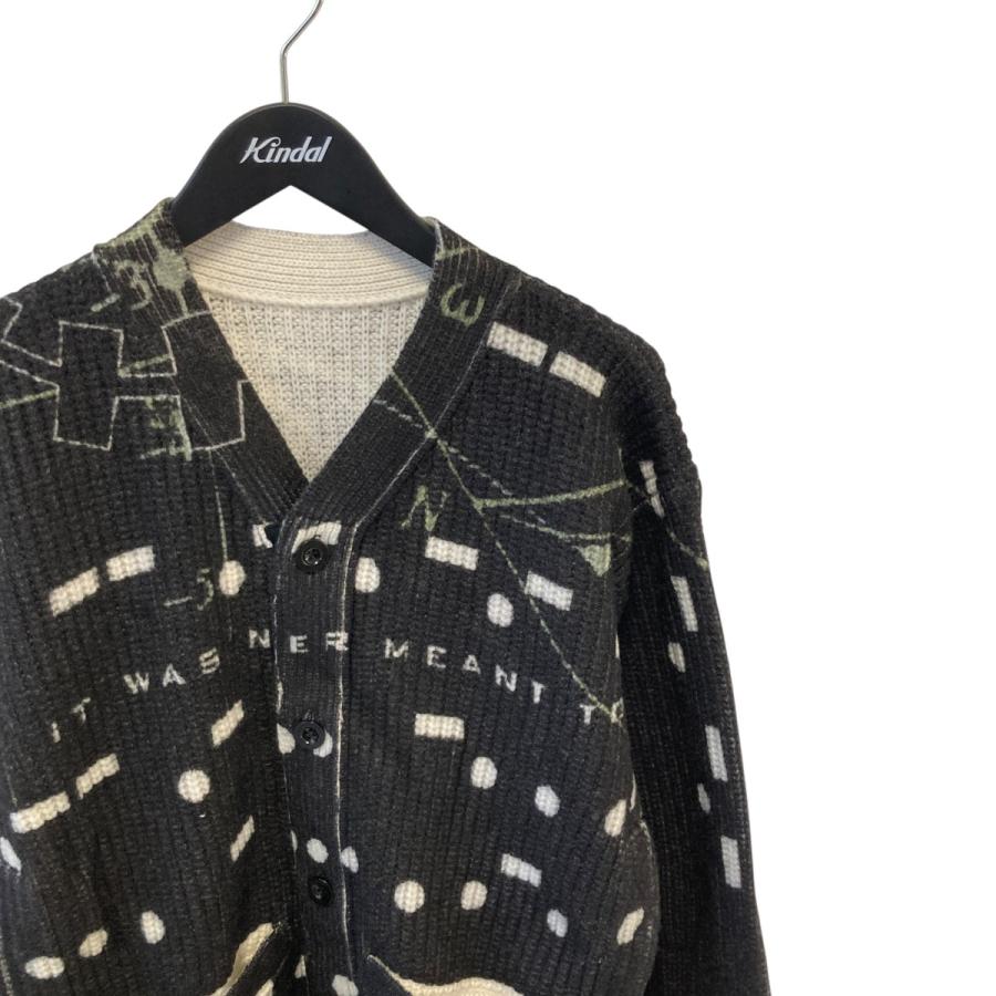 sacai インターステラー ニットカーディガン　23aw サカイ×インターステラー sacai×INTERSTELLAR 23AW カーディガン 23