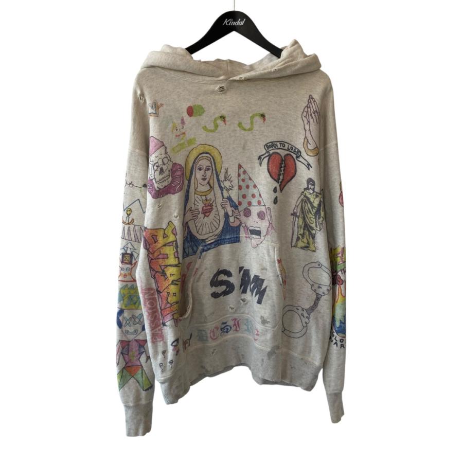 セントマイケル SAINT MICHAEL Graffiti Hoodie パーカー SM-S21-0000 