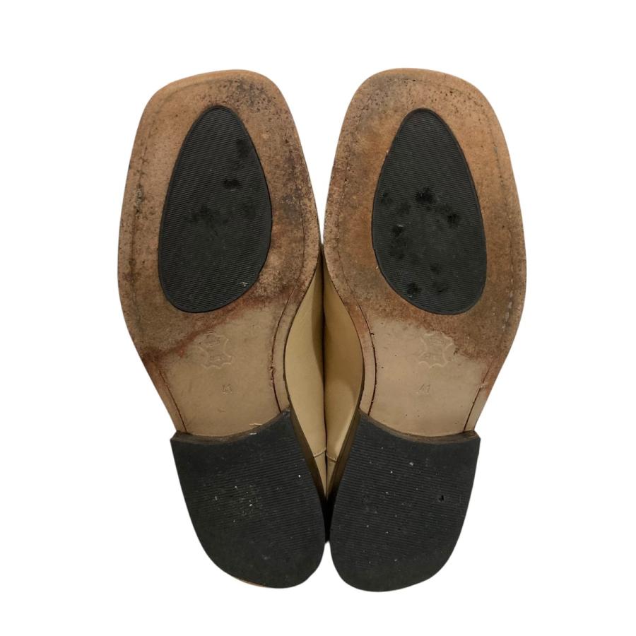 DRIES VAN NOTEN ドリスヴァンノッテン レザーシューズ ベージュ