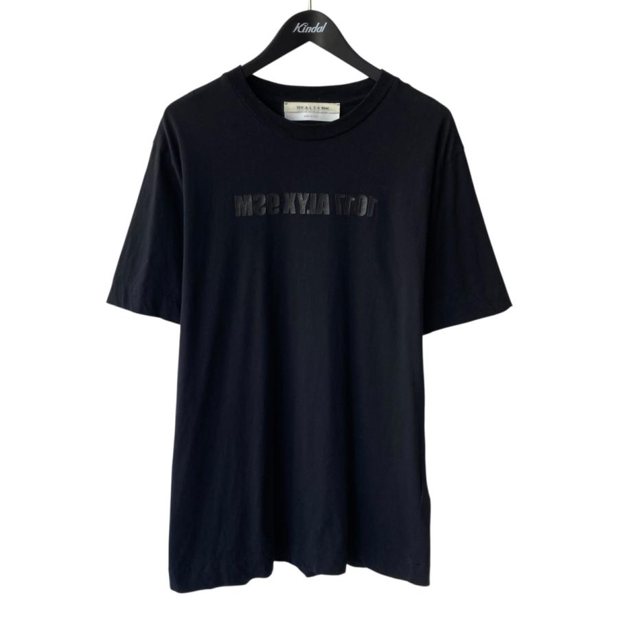1017 ALYX 9SM アリクス 転写ロゴ Tシャツ AAMTS0204 ブラック