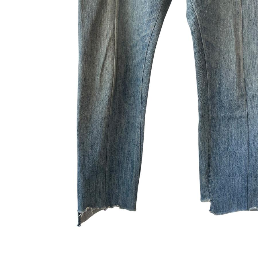 ヴェトモン×リーバイス VETEMENTS×LEVI'S 再構築 デニムパンツ ブルー