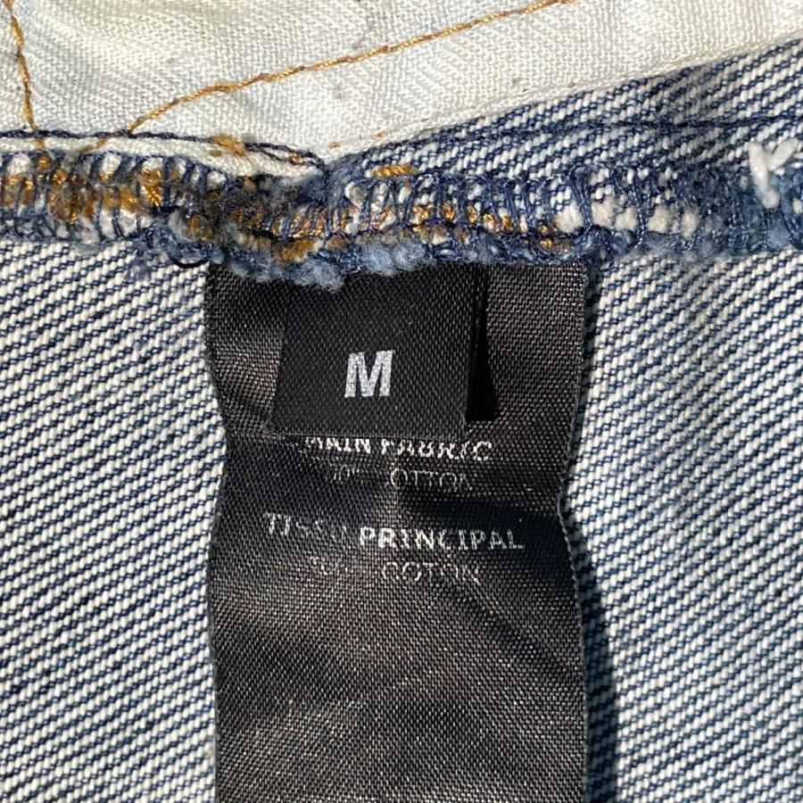 ヴェトモン×リーバイス VETEMENTS×LEVI'S 再構築 デニムパンツ ブルー