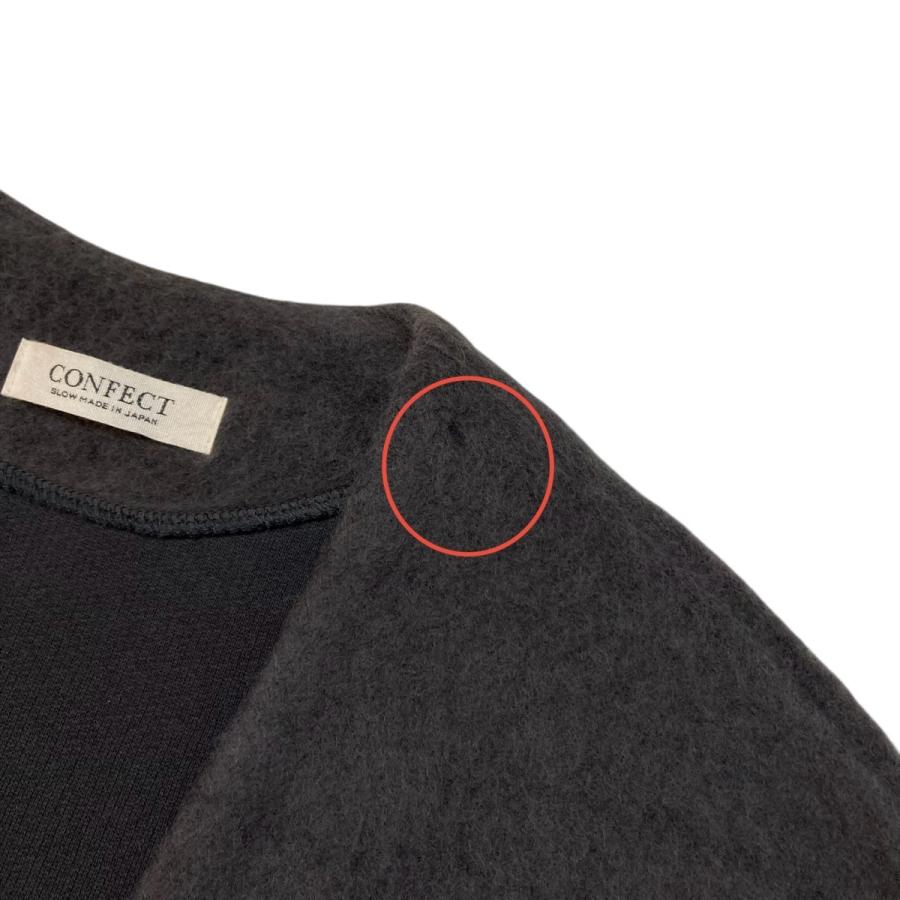 値下げ】CONFECT ウールコットンオーバーカーディガン 02224-0044