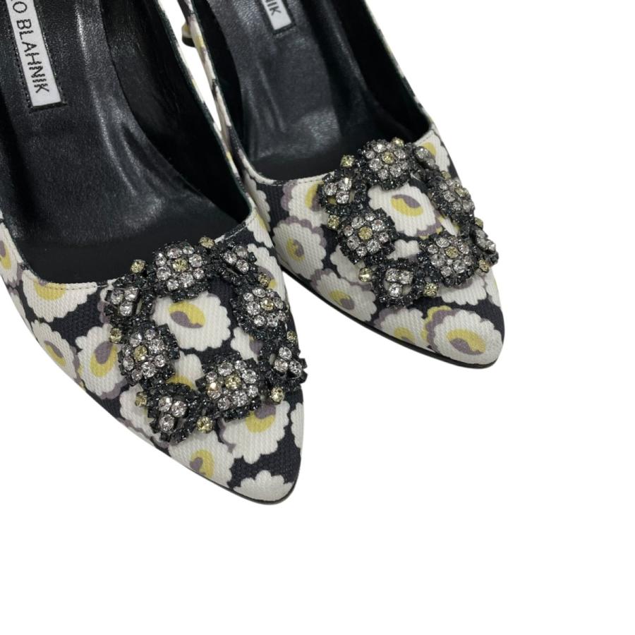 Manolo Blahnik ハンギシ38 MANOLO BLAHNIK（マノロブラニク） 【値下げ】Manolo Blahnik ハンギシ